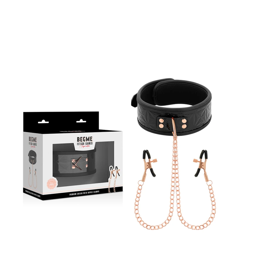 BEGME - BLACK EDITION COLLIER BEGME BLACK EDITION AVEC PINCES À MÉTONS